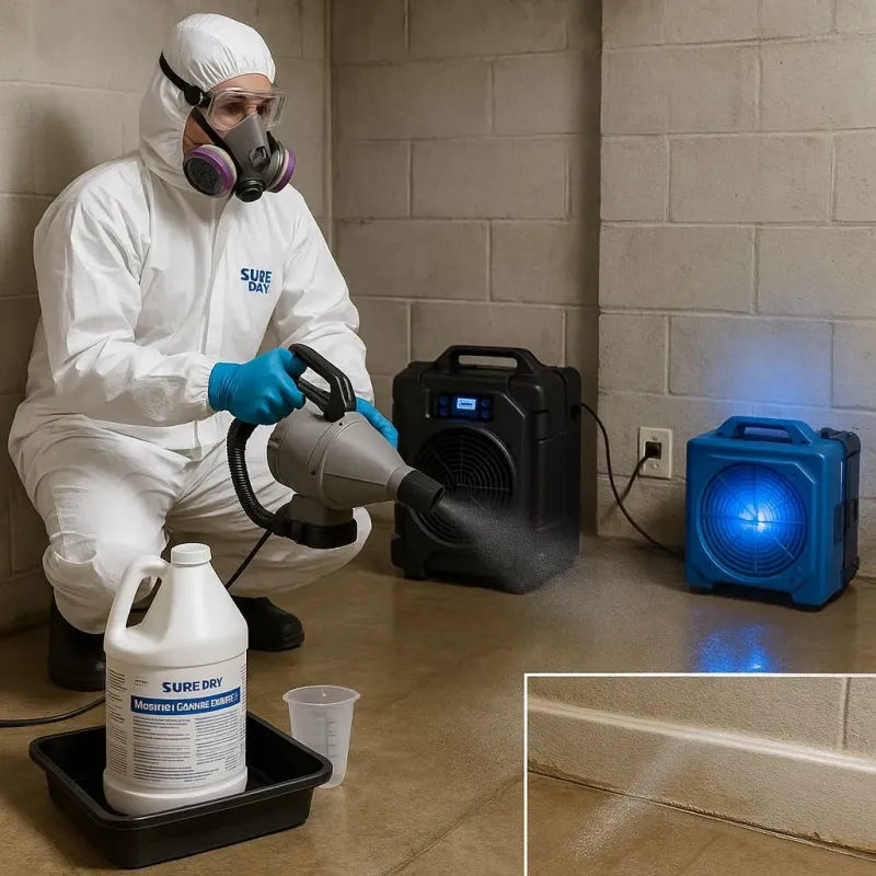 Sanitization and Odor Removal process in Hutchins, TX